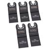 Faithfull 5 Piece Multi-Tool Blade Set FAIMFWM32B