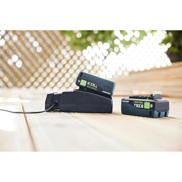 Festool 18v Energy set - 2 x 8ah Tabless Bateries. SCA 16 Rapid Charger and Systainer
