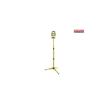 Faithfull FPPSL202000L 20w 110v site light 2000 lum inc tripod