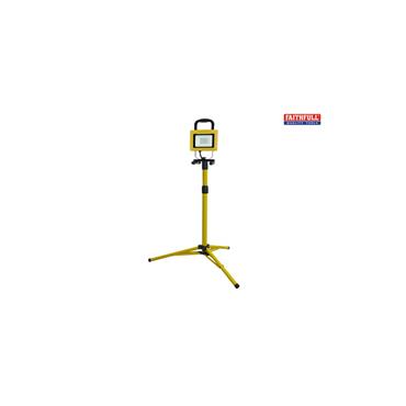 Faithfull FPPSL202000L 20w 110v site light 2000 lum inc tripod