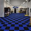 Modular TPE Rubber Floor Tile Black 400x400mm
