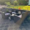 Modular Floor Tile Dark Grey PP 400x400mm