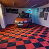 Modular Floor Tile Orange PP 400x400mm