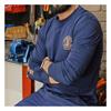 Hard Yakka Heritage Icon L/S T/Shirt - Navy