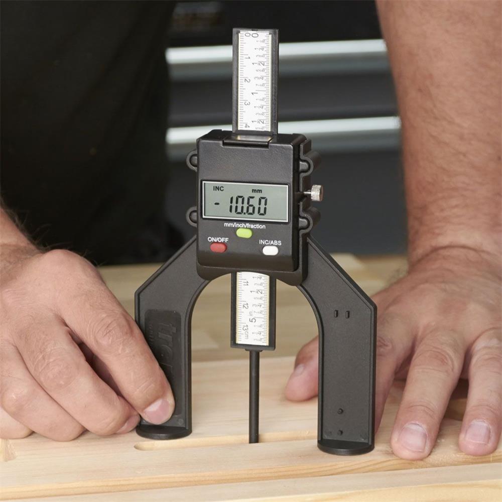 Trend GAUGE/D60 Digital Depth Gauge for Routers, Tables & Saw Benches