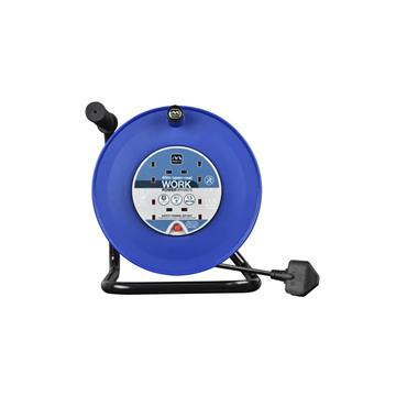 Masterplug HDCC4013-4BL-MP 4 Skt 40m 13a Hd Open Reel Blue