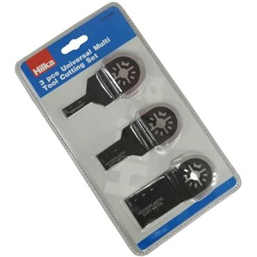 Hilka 3 pce Universal Multi Tool Cutting Set 50910003