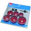 Hilka 9 pce Downlights Holesaw Set 76200008