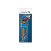 Hogert 9pce Hex Keys Set Long Arm Colour Coded HT1W806