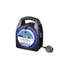 Masterplug HST1513/4BL-MP Case Cable Reel 13A 4 Socket 240v 15m
