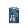 Hogert HT1S214-1 ratcheting multi bit screwdriver
