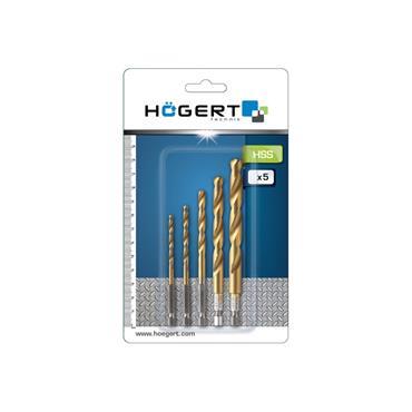 Hogert HT6D180 Metal Drill Bit Set
