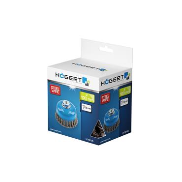 Hogert Circular Rush with Shaft 100m - M14 Steel Wire - 0.5mm