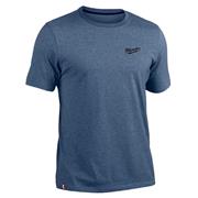 Milwaukee Hybrid Work Short Sleeve T-Shirt - Blue