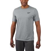Milwaukee Hybrid Work Short Sleeve T-Shirt - Grey