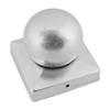 Galvanised 90 x 90mm Post Caps with Ball