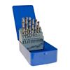 Jefferson 25Pc Hss Fully Ground Drill Bit Set DIN 338 JEFDBSG25HSS