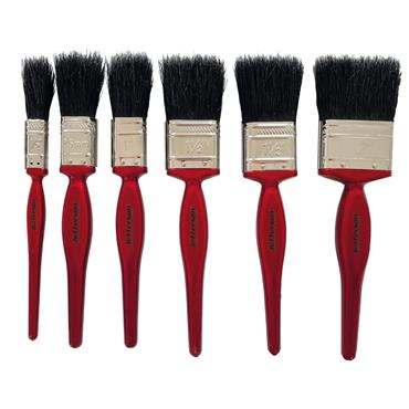 Jefferson 6 Piece General Purpose Paint Brush Set JEFPNTBSG-06