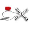 Knipex 00 11 03 Control Cabinet Key for all standard cabinets and shut-off systems 8