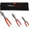 Knipex 00 19 61 V01 TwinGrip Slip Joint Pliers 3 Piece Set
