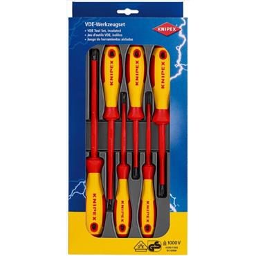 Knipex 00 20 12 V01 Screwdriver Set 6 Piece Set