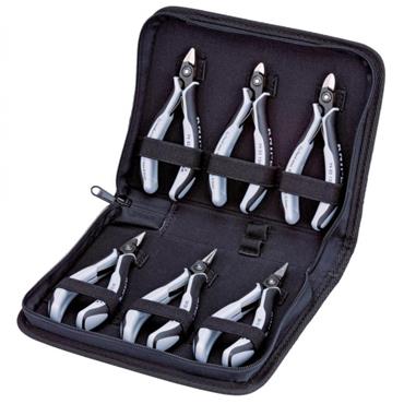 Knipex 00 20 16 P ESD Case for Electronics Pliers 6 Piece