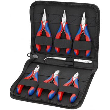 Knipex 00 20 16 Case for Electronics Pliers 6 Piece