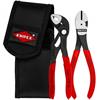 Knipex 00 20 72 V02 Mini Pliers Set in Belt Tool Pouch 2pc