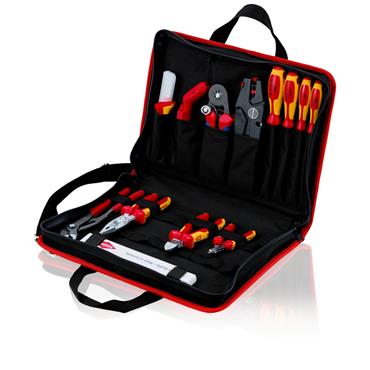 Knipex 00 21 11 Electric 14 Piece Service Technician Tool Kit