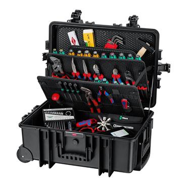 Knipex 00 21 37 M - Tool Case "Robust45 Move" with Mechanical Assortment (90 pcs.)