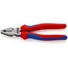 Knipex 02 02 180 SB High Leverage Multi-component Grip Combination Pliers
