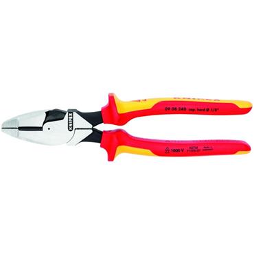 Knipex 09 08 240 High Leverage Linesman Pliers