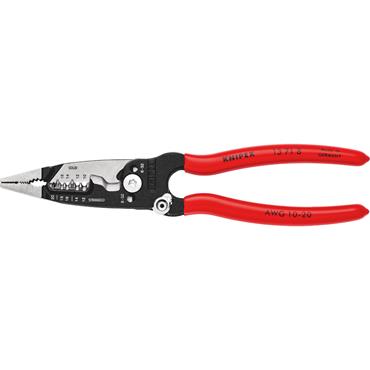 Knipex 13 71 8 American Style Electrician Multifunction Wire Stripper PVC Grip 200mm