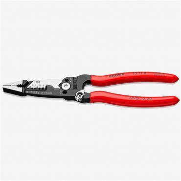 Knipex 13 71 8 American Style Electrician Multifunction Wire Stripper PVC Grip 200mm