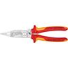 Knipex 13 96 200 SB Multi-component Grip Pliers for Electrical Installation