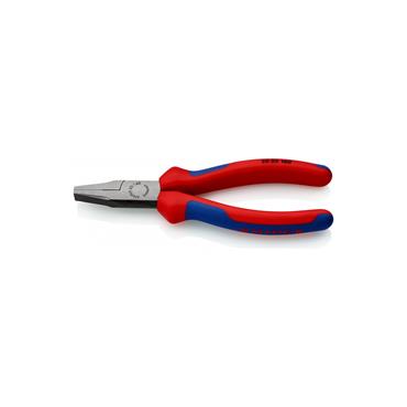 Knipex 20 02 160 SB Multi-component Grip Flat Nose Pliers
