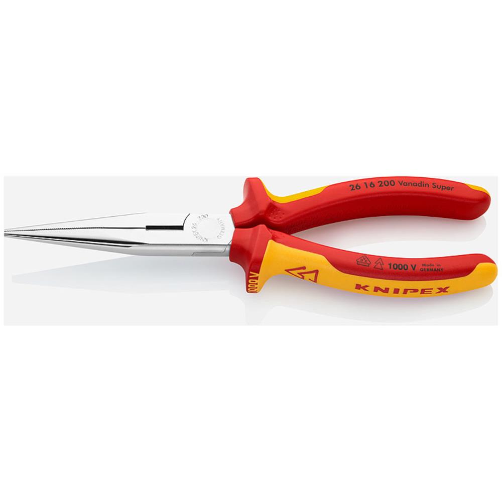 knipex-26-16-200-sb-snipe-nose-side-cutting-pliers-toolfix-dundalk