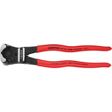 Knipex 61 01 200 SB Bolt End Cutting Nipper High Lever Transmission 200mm