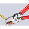 Knipex 70 01 160 SB Diagonal Cutter Plastic Coated Black Atramentized Polished 160mm