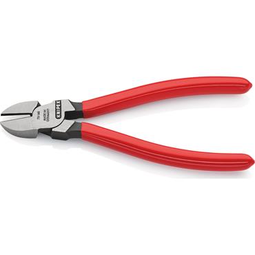 Knipex 70 01 160 SB Diagonal Cutter Plastic Coated Black Atramentized Polished 160mm