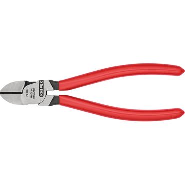 Knipex 70 01 160 SB Diagonal Cutter Plastic Coated Black Atramentized Polished 160mm