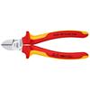 Knipex 70 06 160 SB Insulated Multi-component Grip Diagonal Cutter