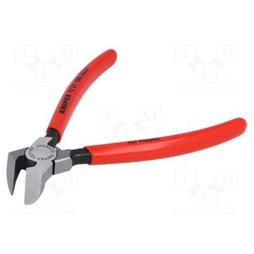 Knipex 72 21 160 Diagonal Cutter For Plastics - Plastic Coated 160mm