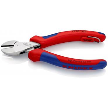 Knipex 73 05 160 T BK Tethered X-Cut Compact Diagonal Cutter