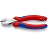 Knipex 73 05 160 T BK Tethered X-Cut Compact Diagonal Cutter