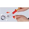 Knipex 87 26 250 SB Cobra® VDE High-Tech Water Pump Pliers, Insulated, VDE-Tested 250mm