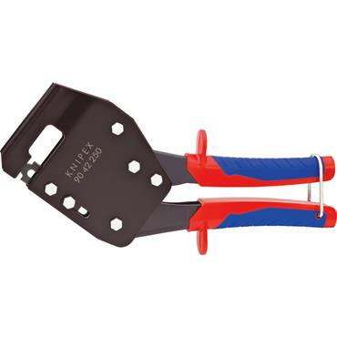 Knipex 90 42 250 Punch Lock Riveter With Multi-Component Grips Burnished 250mm