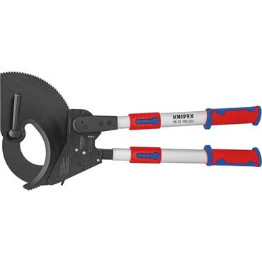 Knipex 95 32 100 Cable Cutter (Ratchet Action) Telescopic Handles Multi-Component Grips 680mm