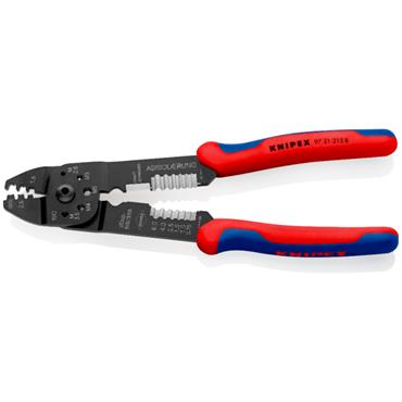 Knipex 97 21 215 B Crimping Pliers 230mm (0.5-2.5mm)
