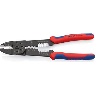 Knipex 97 32 240 SB Crimping Pliers With Multi-Component Grips 240mm